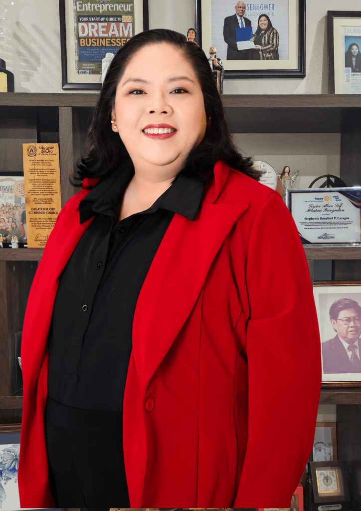 Stephanie Caragos, President and CEO of Syntactics, Inc.